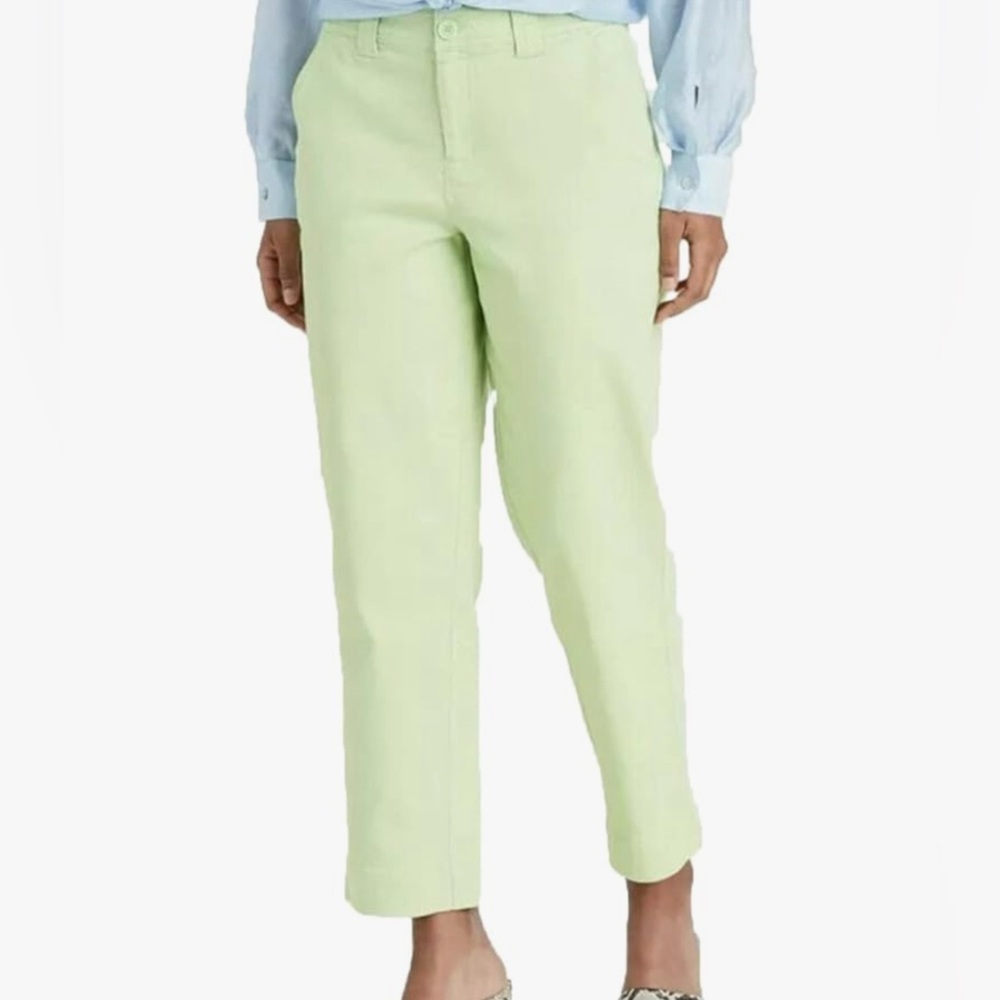 A New Day Women’s High-Rise Straight Ankle Pants - Size 10 - Mint Green